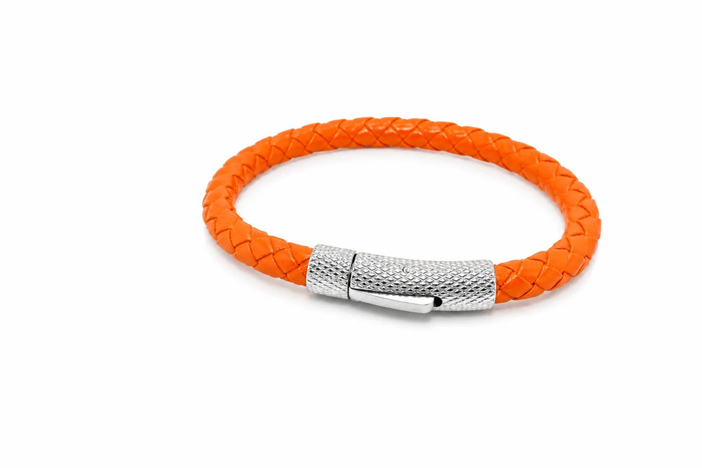 Orange & Silver